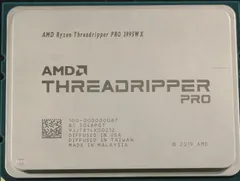 AMD Ryzen Threadripper Pro 3995WX 64C 128T 2.7GHz to 4.2GHz Socket WRX8 Castle Peak 7NM 256MBのサムネイル