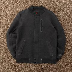 激レア】【美品】00sチーム NIKE 薄手 スタジャン XXL ブルー 白 