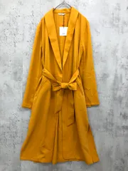 新品 SLY スライ SHAWL COLLAR LONG GOWN ロング コート size1/ダークイエロー  ◇■ レディースのサムネイル
