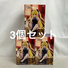 未開封 ToLOVEる ダークネス Desktop Cute 金色の闇 チャイナドレス Renewal フィギュア 3個セット SF6423 c107