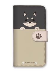 스마트폰 케이스 Google Pixel 8a 구글 픽셀 8a 케이스 커버 수첩형 수첩형 케이스 시바개 흑시바 귀여운 귀여운 백 시바 시바개 상품 그림