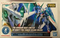 BANDAI SPIRITS RG 1/144 건담베이스 한정 기동 전사 건담 00V 전기 반다이 스피릿 버전 더블 오크 앙타 풀 세이버 클리어 컬러