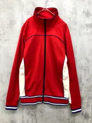 美品 RODEO CROWNS ロデオクラウンズ バックロゴ ジャージ トラック ジャケット sizeS/赤 ■◇ レディースのサムネイル