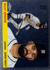 Topps Heritage Riley Greene 直筆サインカード - メルカリ