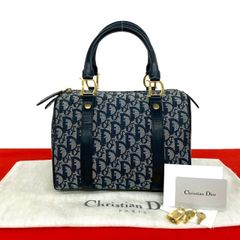 クリスチャンディオール　トロッター　ハンドバッグ　ミニボストン　ディオール　希少 極 美品 Christian Dior クリスチャンディオール トロッター 柄