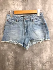 Volcom ボルコム MID RISE ショート デニムパンツ size25/水色 ■◆ レディースのサムネイル