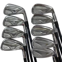 【中古】 ミズノ JPX 800 AD FORGED 9S アイアンセット IR JPX MI-100 (フレックスSR) メンズ 男性用 右利き 右用 Cランク ゴルフクラブのサムネイル