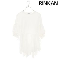 エンフォルドENFOLDウィングスリーブ25AW ブラウス黒ブラック - メルカリ