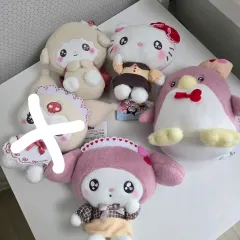 サンリオ ゆるかわ ストロベリーショートケーキ クロミ マイメロディ ハローキティ ピアノ サン(SAN) ぬいぐるみ キーホルダー