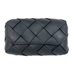 ボッテガ・ヴェネタ BOTTEGA VENETA ディアゴベルトバッグ 805773 ブラック レザー メンズ セカンドバッグのサムネイル