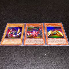 遊戯王「Y ドラゴンヘッド」パラレル「Zメタルキャタピラー」「Xヘッド
