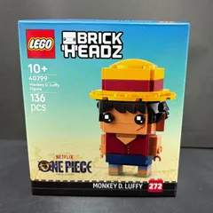 新着・正規品 】レゴ ブリックヘッズ ワンピース ルフィ 40799 希少