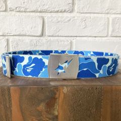 A BATHING APE camo ガチャベルト ベルト パープル - メルカリ