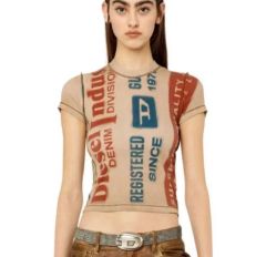DIESEL ディーゼル dロゴ リブニットTシャツ M 希少 - メルカリ