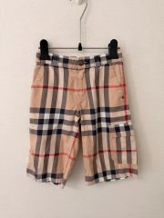 バーバリーチルドレン チェックパンツ ノバチェック ハーフパンツ 