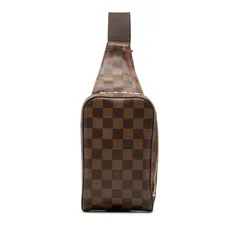 ルイ ヴィトン ダミエ ジェロニモス 旧型 ボディバッグ ウエストバッグ N51994 ブラウン PVC レザー メンズ LOUIS VUITTON【228-74505】のサムネイル