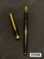 【万年筆】PILOT パイロット　Elabo エラボー　旧型　初期　14K585刻印あり　S-F　シリアル付　文房具　STA58のサムネイル