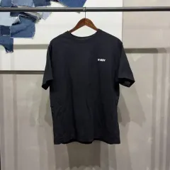 (105) ノルディ ストリート カジュアル スモールロゴ プリンティング ブラック 半袖 Tシャツのサムネイル
