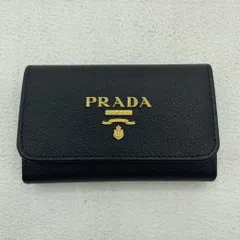 【中古】PRADA サフィアーノレザー 4連キーケース[79]