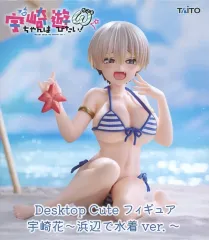 【中古】フィギュア 宇崎花 「宇崎ちゃんは遊びたい！ω」 Desktop Cute フィギュア 宇崎花～浜辺で水着ver.～
