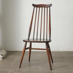 ERCOL ゴールドスミスチェア 英国 ヴィンテージ ダイニングチェア 椅子 ウィンザー チェア 木製 アーコール エルム ビンテージ 92618のサムネイル