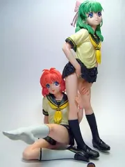 【中古】フィギュア 宮藤深衣奈＆小野寺樺恋 ホビージャパン誌上限定版 「おねがい☆ツインズ」 1/7 PVC塗装済み完成品のサムネイル