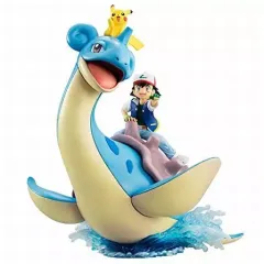 【中古】フィギュア G.E.M.シリーズ サトシ＆ピカチュウ＆ラプラス 「ポケットモンスター」