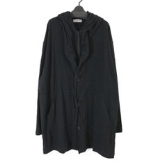 ヨウジヤマモトプールオム 23AW レイヤードライクスウェットフーデッドコート Yohji Yamamoto POUR HOMME ヨウジヤマモトプールオム 23AW LAYERED