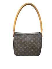 ルイヴィトン モノグラム ルーピング MM ハンドバッグ 保存袋付き