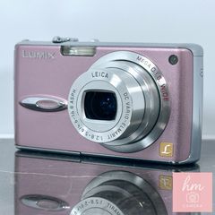 Panasonic LUMIX DMC-FX01 Misty Pink Compact Digital Camera, 6 Megapixels, 28mm Wide-Angle, 3.6x Optical Zoom, MEGA OIS, Leica Lens.