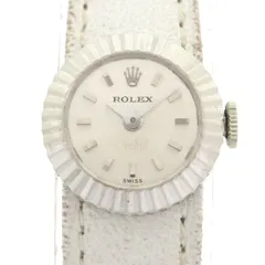 ROLEX(ロレックス) 腕時計 カメレオン オーキッド 2059 レディース K18WG/アンティーク/革ベルト/要OH シルバーのサムネイル