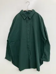DENHAM デンハム シャツ/ブラウス XS グリーン コットン 無地 ミドル丈 長袖 レギュラーカラー メンズのサムネイル