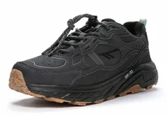 【SALE】【HI-TEC】HT HK042 DARKGRAY EASTEND WARM WP グレー/ブルー イーストエンド ウォーム ハイテック メンズ レディース 透湿防水 抗菌防臭 耐寒 防寒 アウトドアシューズ スニーカー キャンプ  大人靴のサムネイル