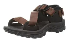 【SALE】【HI-TEC】HT SD008 BROWN SKIPPER ハイテック スキッパー ブラウン サンダル 大人靴 メンズ レディースのサムネイル
