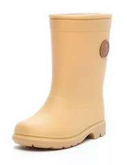 【SALE】【HI-TEC】HT KD051 BEIGE SKORAIN II ベージュ キッズ ハイテック 子供靴 長靴 レインブーツ アウトドア 雨のサムネイル