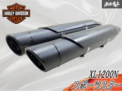 ハーレーダビッドソン 純正 OP XL1200N スポーツスター スクリーミンイーグル マフラー サイレンサー 64900478 64900481 2本のサムネイル