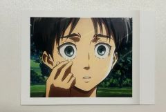 進撃の巨人 エレン, ミカサ, アルミン 声優 サイン入りポスター 当選