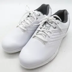 フットジョイ ゴルフシューズ 59700J 靴 シューズ 白 レディース 24.5サイズ ホワイト×グレー FootJoy 【中古】のサムネイル
