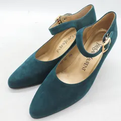 イヴ・サンローラン パンプス スウェード ブランド シューズ 靴 レディース 35.5サイズ グリーン YVES SAINT LAURENT 【中古】のサムネイル