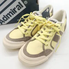 アドミラル スニーカー ローカット 未使用 本革 レザー シューズ 靴 レディース 24サイズ イエロー Admiral 【中古】のサムネイル