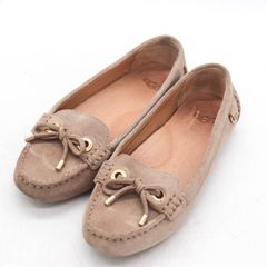 アグ モカシン フラットシューズ スウェード ブランド 靴 レディース 22サイズ ベージュ UGG 【中古】のサムネイル