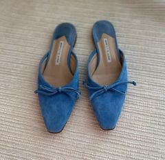 PELLICO パンプス ミュール 37 ライトブルー - メルカリ