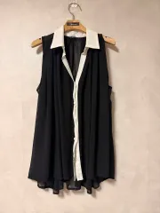 黒 シースルー ブラウスのサムネイル