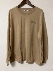 WEGO ロングTシャツ 黄土色 フリーサイズ 【No.92】