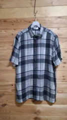 サン(SAN)レーヨン CHECK 半袖 シャツのサムネイル