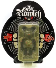 【中古】フィギュア BE＠RBRICK-ベアブリック- David Flores×Geoff Rowley 100% BlackBook Toy限定