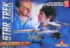 【中古】プラモデル 1/650・1/1000 TOS U.S.S エンタープライズ NCC-1701 大小2機セット 「スタートレック」 [AMT913]のサムネイル