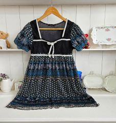 縷縷夢兎 rurumu: 2019ss ニットワンピース ブラック 縷縷夢兎 rurumu: 2019ss ニットワンピース ブラック - メルカリ