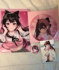 コンパス メグメグ ライブアリーナ ライアリ 応援セット 色紙 うちわ コンパス メグメグ ライブアリーナ ライアリ 応援セット 色紙 うちわ