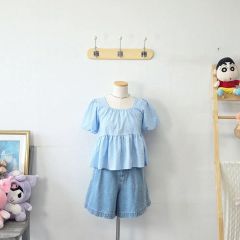 Ballsey ギンガムチェック ボリュームスリーブブラウス - メルカリ